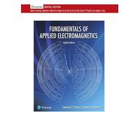 Fundamentals of Applied Electromagnetics [RENTAL EDITION]