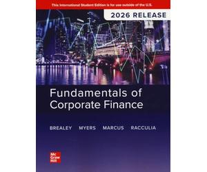 Fundamentals of corporate finance. 2026 RLS