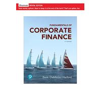 Fundamentals of Corporate Finance [RENTAL EDITION]