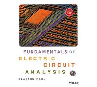 Fundamentals Of Electric Circuit Analysis