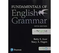 Betty S. Azar Betty Fundamentals of English Grammar Student Book w (Tascabile)