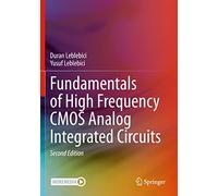 Fundamentals of High Frequency CMOS Analog Integrated Circuits
