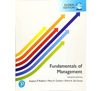 Fundamentals of management. Global edition