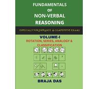 FUNDAMENTALS OF NON-VERBAL REASONING, VOLUME-I