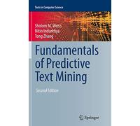 Fundamentals of Predictive Text Mining