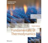 Fundamentals of Thermodynamics, International Adaptation