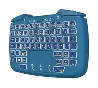 FUNDIAN CookieRun, controller Bluetooth X1, telecomando wireless compatibile con smartphone, laptop, tablet, PC, iPhone, iPad, Nvidia Shield TV, Chromecast con Google TV (Blue_CookieRun_Eng/Kor)