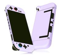 FUNDIARY Custodia viola compatibile con Switch 2 2025, custodia protettiva rigida sottile per PC e cover ergonomica con assorbimento degli urti e design antigraffio della console di gioco Switch 2 e
