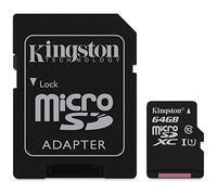 Fundisc 64 GB, micro SDXC memory card per Sony Xperia Z5, Z5 Compact, Z5 Premium, C5 & Xperia M5 cellulari