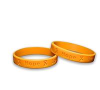 Fundraising For A Cause Pistola violenza/massa shooting consapevolezza Orange Ribbon braccialetti. Marzo per la nostra vita bracciali