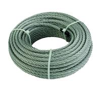 FUNE ACCIAIO INOX '316' mm 6 x rt. 25 mt - ZA'