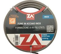 Fune Acciaio Inox D.mm 3 L.10 m
