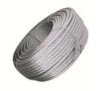 FUNE CAVO ACCIAIO 14 MM 100 MT 3670 KG CARICO ROTTURA ZINCATA