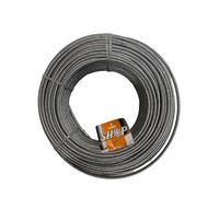 FUNE CAVO INTRECCIATO SPIROIDALE ANTIGIRO ACCIAIO ZINCATO 100mt Ø5,6mm