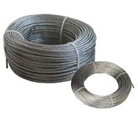 FUNE COMMERCIALE ZINCATA MM.6 RT. 25MT
