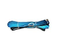 Fune da traino, Cavo di prolunga for verricello sintetico da 25 m x 12 mm,per camion, ATV, barche(Blue)