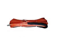 Fune da traino, Cavo di prolunga for verricello sintetico da 25 m x 12 mm,per camion, ATV, barche(Orange)