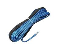 Fune da traino, Corda Per Verricello 2 Pezzi, Polietilene Polimerico 5 Mm * 15 M Per Rimorchio Fuoristrada,per camion, ATV, barche(Blue)