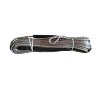 Fune da traino, Fune del verricello 5 mm x 15 m,per camion, ATV, barche(Gray)