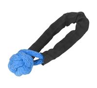 Fune da Traino Resistente con Grillo Morbido da 20 Mm per SUV e Camion, capacità di 41.000 Libbre con Copertura Protettiva Oxford (Blue)