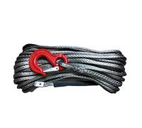 Fune del verricello, 14mm x 50 Meters Winch Rope for argano elettrico ATV/UTV 4x4 Off Accessori for strada per SUV ATV UTV(Grey)