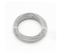 Fune di Acciaio Inossidabile Diametro 0,5-5mm, da 20 a 100 Metri 304# Cavo in Acciaio Inox Cavo Morbido Cavo da Pesca per Pesca Cavo antiruggine Filo di Acciaio Inossidabile