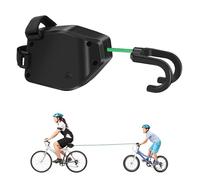 Fune di traino per bicicletta per bambini e adulti, elastica da 2,5 m, con attacco rapido, portata fino a 90 kg, universale, adatta per tutte le biciclette