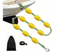 Fune di traino per tubi con galleggianti galleggianti | 60FT Funi trainabili Tubi Accessori per Sport Acquatici Sci Wakeboard Drift Traino Imbarco Fiume Spiaggia Acqua Salata