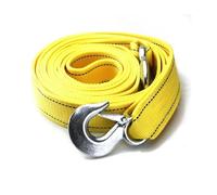 Fune for verricello sintetica con cinghia a gancio 4M 5 tonnellate con sacco contenitore Fune di traino for auto 13,1 piedi fuoristrada for impieghi gravosi di emergenza Alta tenacità