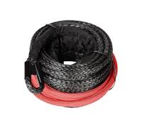 Fune for verricello sintetica da 12 mm x 25 m con guaina protettiva - Capacità di 28600 libbre for camion, accessori for verricello for veicoli Alta tenacità