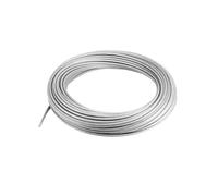 Fune metallica in acciaio inox 304, 5 m, diametro 1,5 mm, cavo in acciaio inossidabile per stendibiancheria, corrimano di sollevamento corrimano, giardino, giardino o artigianato