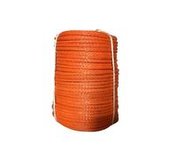 Fune sintetica per verricello, Corda sintetica for verricello 10mm x 200M multicolore for gru che attraccano le manovre di traino della trazione(Orange)