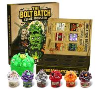 Funewest Halloween Slime Monster Calendario dell'Avvento 2025 - 13 giorni Grusel Conto alla rovescia con melma, Accessori Mostri & Stickers - Idea regalo per bambini e fan Slime