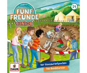 FUNF FREUNDE JUNIOR FOLGE 14: DER DINOSAURIERKNOCHEN/DAS HUN CD NUOVO