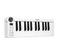 FUNFANG Controller MIDI USB Portatile 25 Tasti Tastiera USB Tastiera Ricaricabile Controller MIDI 25 Tasti Tastiera Midi USB Portatile Tastiera Midi Tastiera di Controllo MIDI M-VAVE SMK-25mini MIDI