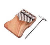 FUNFANG pollice pianoforte pollice pianoforte 17 tasti pollice pianoforte canfora tono C con borsa per il trasporto libro musicale adesivi scala musicale martello sintonizzazione accompagnamento