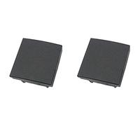 FUNFOB 2X Pulsante di Interruttore Falso Fittizio per Auto Copertura Antipolvere Pulsanti Decorativi per Golf 5 MK5 6