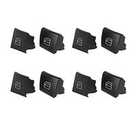 Funfob 8X Copri Pulsanti Interruttore Finestrino per - ML Classe R W164 X164 W251 Pulsante di Riparazione Interruttore Principale Alzacristalli Elettrici
