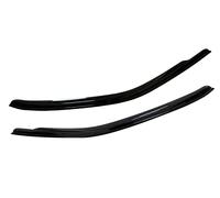 FUNFOB Deflettori Aria per Smart per Fortwo 451 2008-2014 Auto Finestrini Laterali Deflettore Visiere Parapioggia Porta Visiera Vent Shades deflettore finestrino Laterale