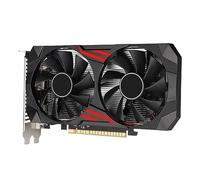 Funfob GTX1050Ti Scheda Grafica 4GB GDDR5 6PIN 1291MHz 128 Bit PCI-E X16 3.0 DVI+HD+DP Scheda Video Doppia Ventola