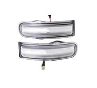 FUNFOB Indicatori di direzione 2 Pezzi Indicatori Direzione Dinamici LED Indicatori Direzione Specchio Luce Lampeggiante per Jeep per Renegade 2015-2022 Indicatori Specchio Lateral(Crystal)