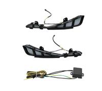 FUNFOB Indicatori di direzione Kit Di 2 Luci Diurne A LED Per Auto DRL Indicatori Di Direzione Fendinebbia Per Toyota Per Avalon 2019-2020 Indicatori Specchio Lateral