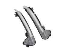 FUNFOB Indicatori di direzione per A6 RS6 S6 C7 C7.5 4G 2012 2013 2014-2018 Indicatore Direzione Dinamico LED Auto Luce Specchietto Retrovisore Laterale Indicatori Specchio Lateral(Crystal Shell)