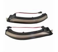 FUNFOB Indicatori di direzione per Elantra per Avante MK6 AD 16-19 Specchietto Retrovisore Laterale Indicatore Direzione Dinamico Indicatore Direzione LED Indicatori Specchio Lateral(Smoked Black)
