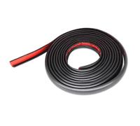 FUNFOB parafanghi Parafanghi universali Archi Archi in Gomma Estensione dell'Arco alare Kit Corpo Labbro Ruota Protezione Adesivo Striscia Copertura Guarnizione Porta parafango Auto