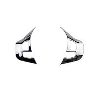 FUNFOB Rifiniture Interne per Auto Adesivo Decorativo per Volante Cromato per Auto per Peugeot 208 per GTI 2008 308 2014-2017 Accessori Accessori Interni Auto(Glossy 2 PCS)