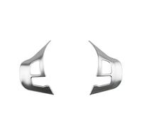 FUNFOB Rifiniture Interne per Auto Adesivo Decorativo per Volante Cromato per Auto per Peugeot 208 per GTI 2008 308 2014-2017 Accessori Accessori Interni Auto(Matte 2 PCS)