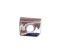 FUNFOB Rifiniture Interne per Auto Console Centrale Vano Portaoggetti Interruttore Pulsante Accessori Interni Modificati per Ford per Mustang per GT500 per EcoBoost Accessori Interni Auto(Chrome)