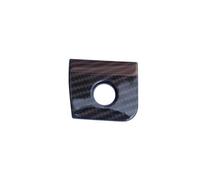 FUNFOB Rifiniture Interne per Auto Console Centrale Vano Portaoggetti Interruttore Pulsante Accessori Interni Modificati per Ford per Mustang per GT500 per EcoBoost Accessori Interni Auto(Carbonio)