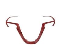 FUNFOB Rifiniture Interne per Auto Copertura Decorativa per Volante Auto per Jeep per Grand Cherokee 2014 2015 2016 2017 2018 2019 2020 per Jeep per Cherokee 2014 + Accessori Interni Auto(Red Carbon)
